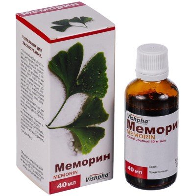 Buy Memorin 40 mg/ml oral solution 40 ml