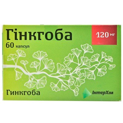 Buy Ginkgoba 120 mg 60 capsules