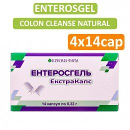 Enterosgel Absorbent Colon Cleanse 4x14 capsules