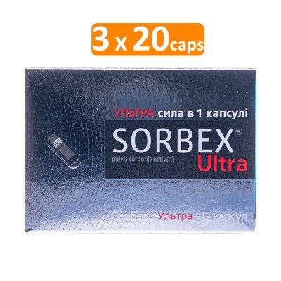 Buy Sorbex Ultra Absorbent Colon Cleanse 3x12 capsules