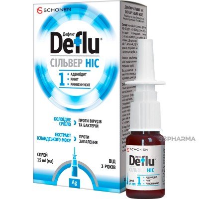 Buy Deflu Silver Nose spray 15 ml