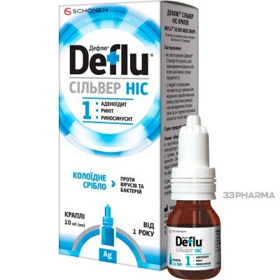 Buy Deflu Silver Nose drops 10 ml
