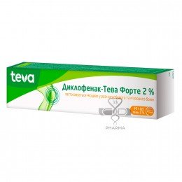 Diclofenac Teva 2% Gel 50 g