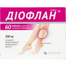 Dioflan 500 mg 60 tablets