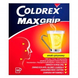Coldrex MaxGrip Lemon 10 sachets