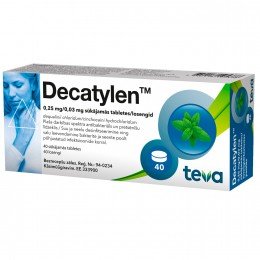 Decatylen 40 tablets