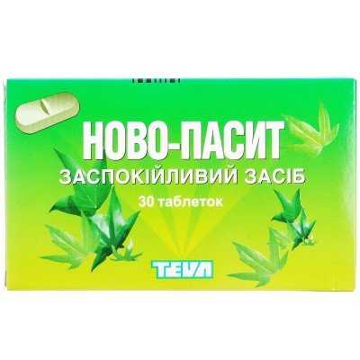 Buy Novo-Passit 30 mg 30 tablets