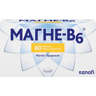 Buy Magne B6 Antistress 60 tablets