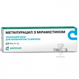 Methyluracil Miramistin Darnytsia ointment 5 mg 30 g