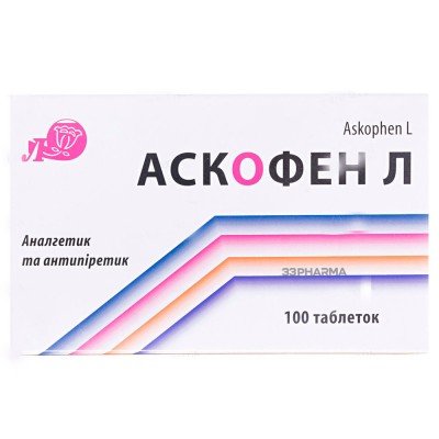 Buy Askophen L 100 tablets