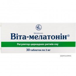Vita Melatonin 3 mg 30 tablets