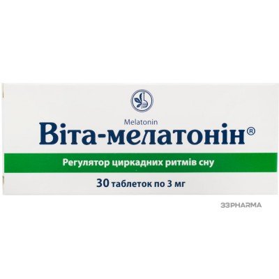 Buy Vita Melatonin 3 mg 30 tablets
