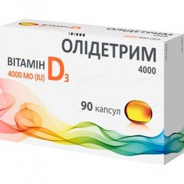 Olidetrim D3 4000 90 capsules