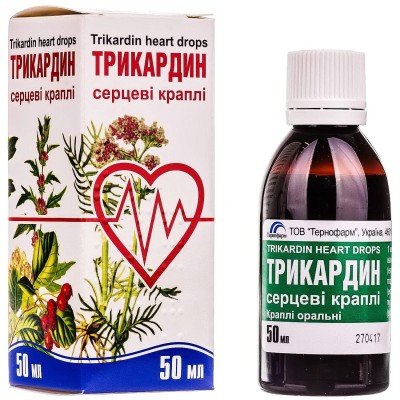 Buy Tricardin Heart Drops 50 ml