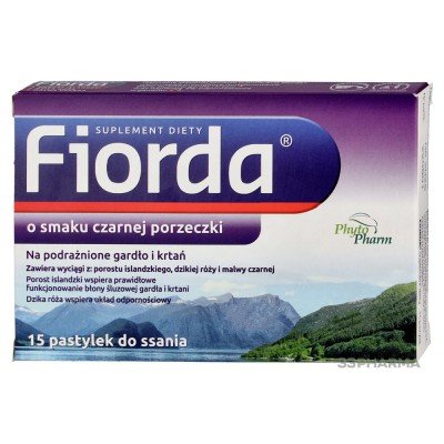 Buy Fiorda Sore 30 currant pastilles