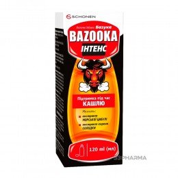 Bazooka Intense Cough syrup 120 ml
