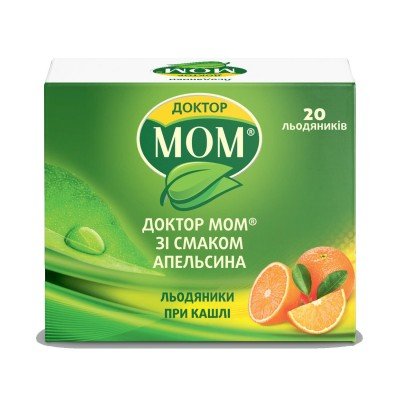 Buy Doctor MOM Cough Orange 20 lollipops