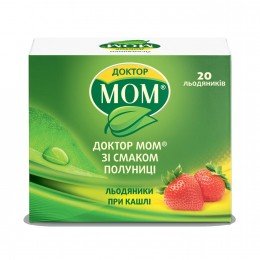 Doctor MOM Cough Strawberry 20 lollipops