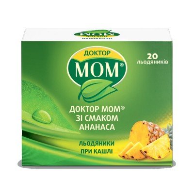 Buy Doctor MOM Cough Pineapple 20 lollipops