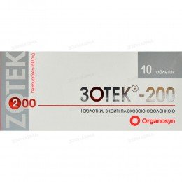 Zotek 200 mg 10 tablets