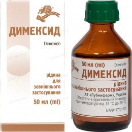 Dimexid Lubnypharm solution 50 ml