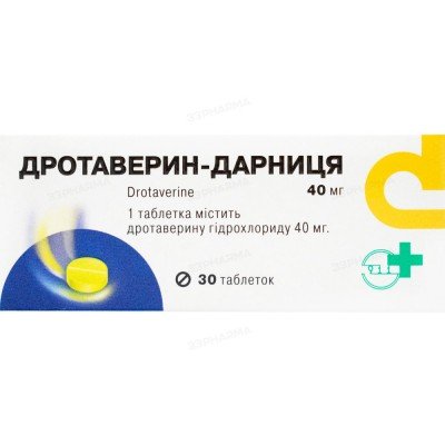 Buy Drotaverine Darnytsia 40 mg 30 tablets