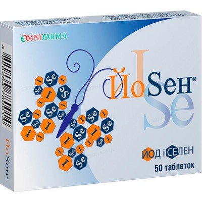 Buy Yosen Iodum Selenium 150/75 50 tablets