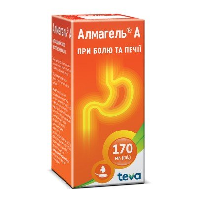 Buy Almagel Алмагель Suspension 170 ml