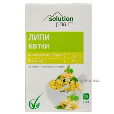 Buy Linden Flowers Tilia Herb 40 g Solution Pharm