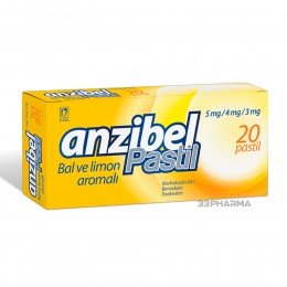 Anzibel Honey Lemon 20 Lillipops