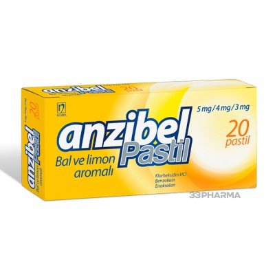 Buy Anzibel Honey Lemon 20 Lillipops