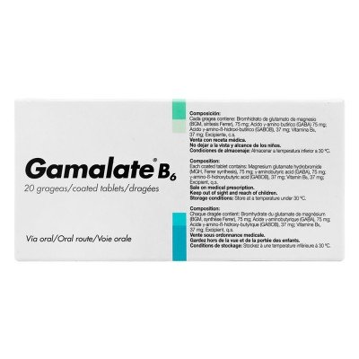 Buy Gamalate B6 20 tablets
