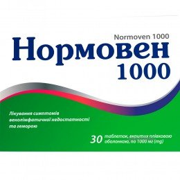 Normoven 1000 mg 30 tablets