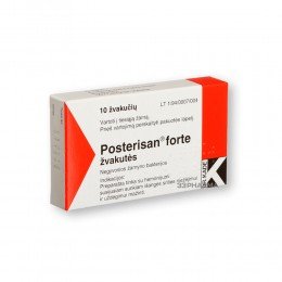 Posterisan Forte 10 Rectal Suppositories