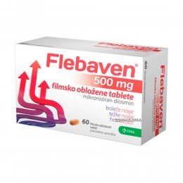 Flebaven 500 mg 60 tablets