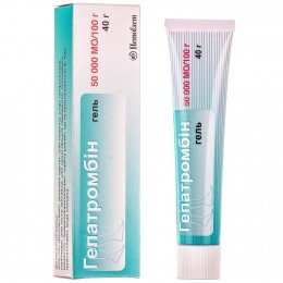 Hepathrombin gel 50000 IU 40 g