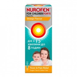 Nurofen for Children Forte 200mg/5ml Oral Suspension Orange 100 ml