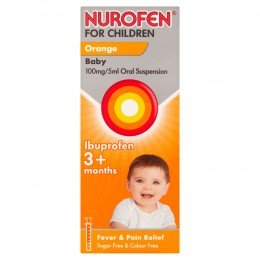 Nurofen for Children 100mg/5ml Oral Suspension Orange 100 ml