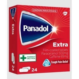 Panadol Extra Paracetamol + Coffeine 12 tablets