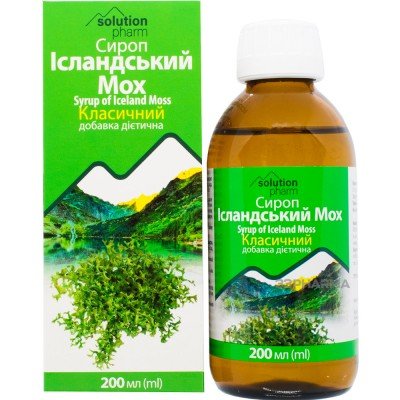 Buy Icelandic Moss Cough Syrup Solution Pharm 200 ml
