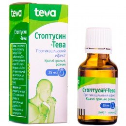 Stoptussin Teva Cough oral drops 25 ml