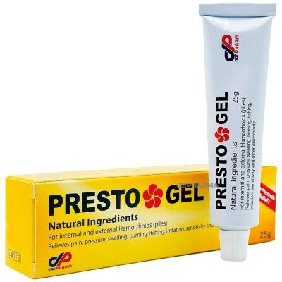 Buy Presto Gel rectal gel 25g