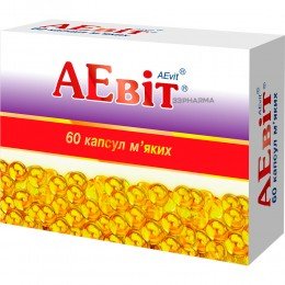 Aevit Vitamin A and E 60 capsules