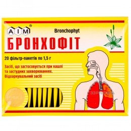 Bronchophyt Cough Natural Tea 1.5 g x 20 bags