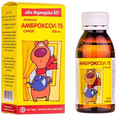 Buy Ambroxol 15 Cough 15 g/5 ml Syrup 100 ml