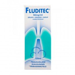 Fluditec Cough 5% Syrup 125 ml