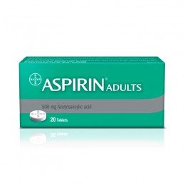 Aspirin Cardio 500mg 20 Tablets Bayer