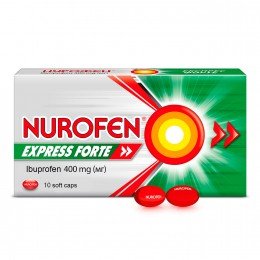 Nurofen Express Forte 400mg 10 capsules